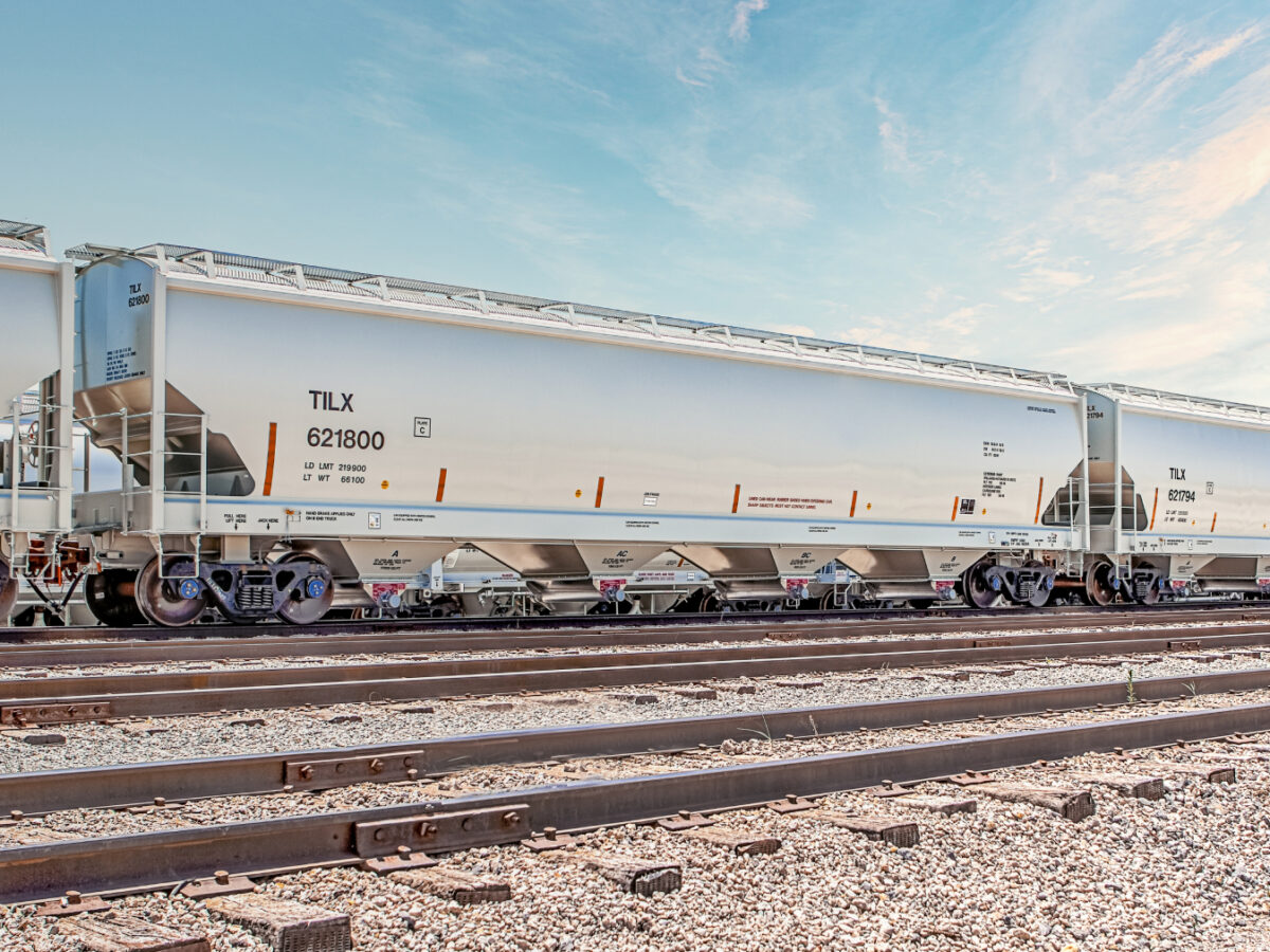 Silver covered hopper links to low-profile overview sheet