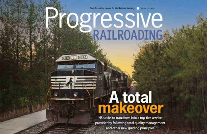 AUTO SHIPPING INNOVATIONS ON DISPLAY IN PROGRESSIVE RAILROADING
