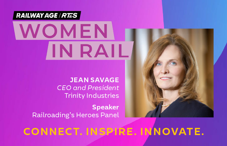 JEAN SAVAGE SPEAKS AT WOMEN IN RAIL 2025
