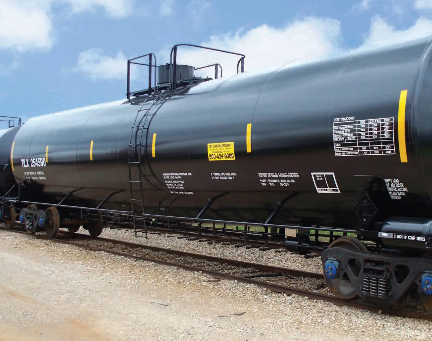 25498-GALLON-GENERAL-SERVICE COILED-AND-INSULATED-TANK-CAR